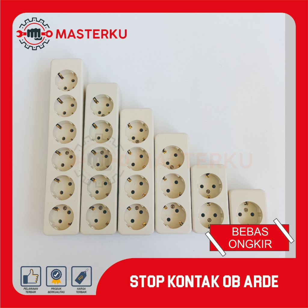 STOP KONTAK OB ARDE 2 LUBANG/STOP KONTAK OUTBOW /STOP KONTAK OUTBOW  + GROUND/STOP KONTAK/ COLOKAN L