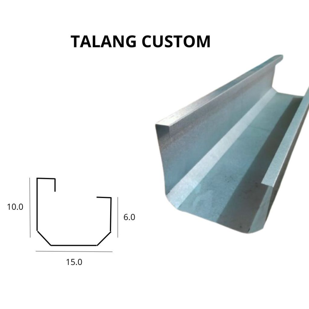 Talang Air Rumah (SJAMU Talang Metal) Talang Custom | Talang murah | Talang air Bandung