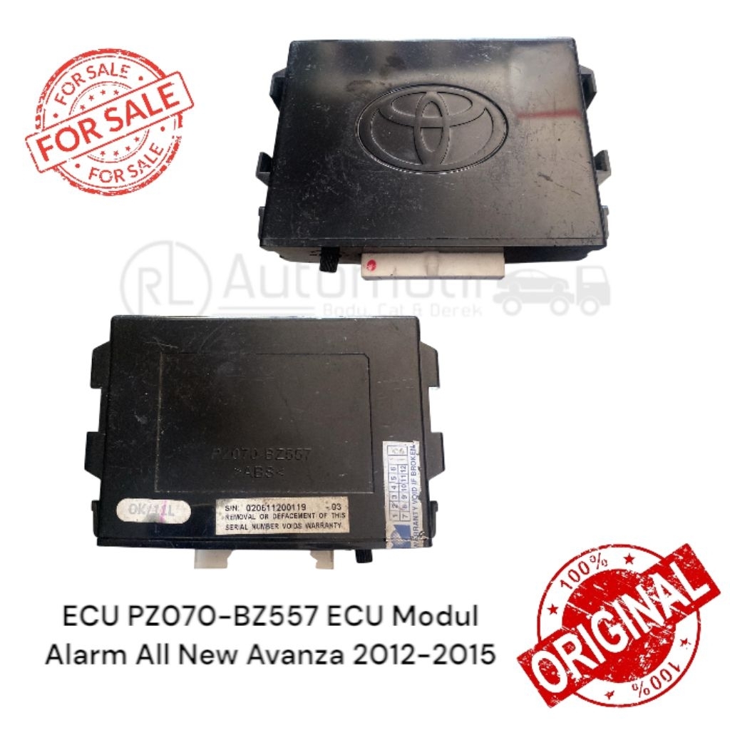 ECU PZ070-BZ557 Modul Alarm All New Avanza 2012-2015