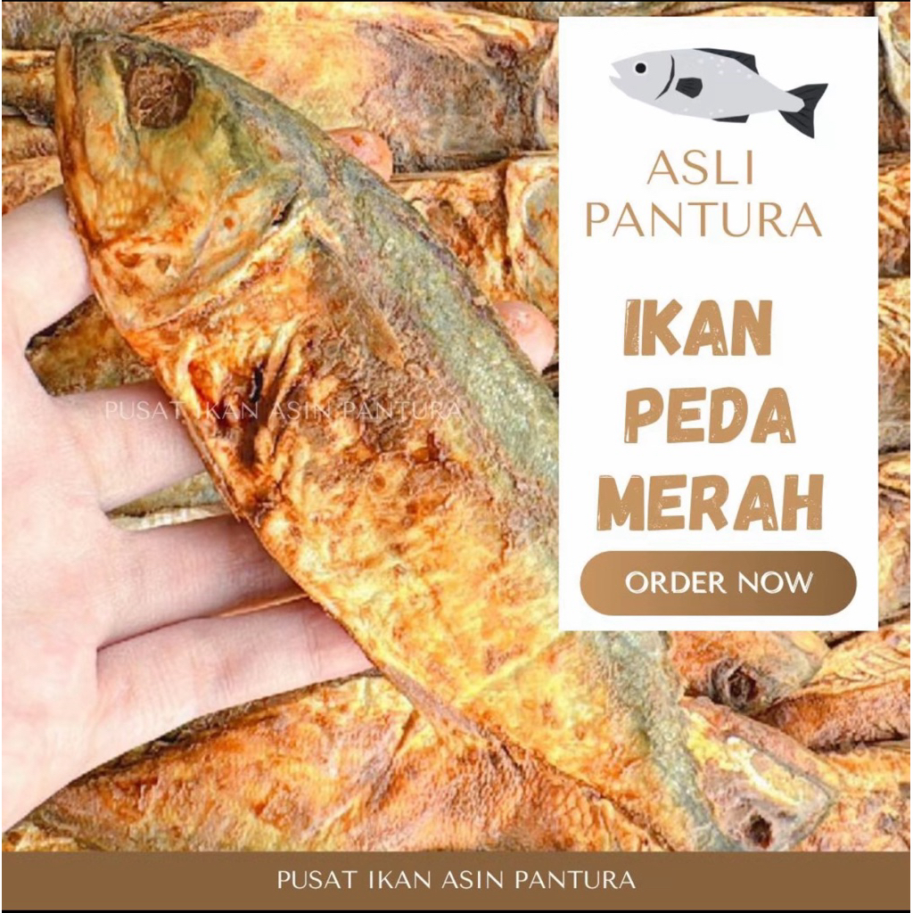 

IKAN PEDA MERAH 1 KILO IKAN ASIN BERKUALITAS