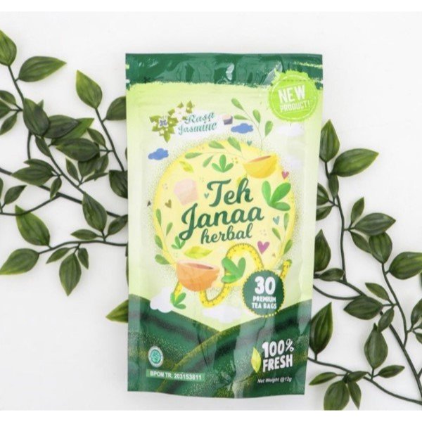 

Teh Janaa Herbal rasa Jasmine isi 30 Kantong