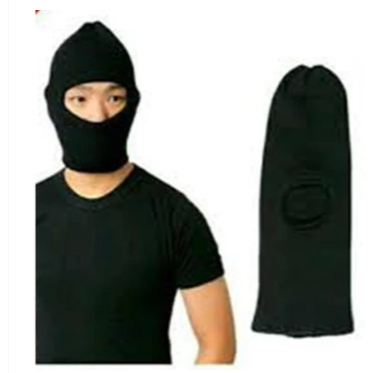 kupluk ninja pria dewasa tebal /kupluk rajut bolong satu / topi kupluk ninja rajut kupluk ninja bagu