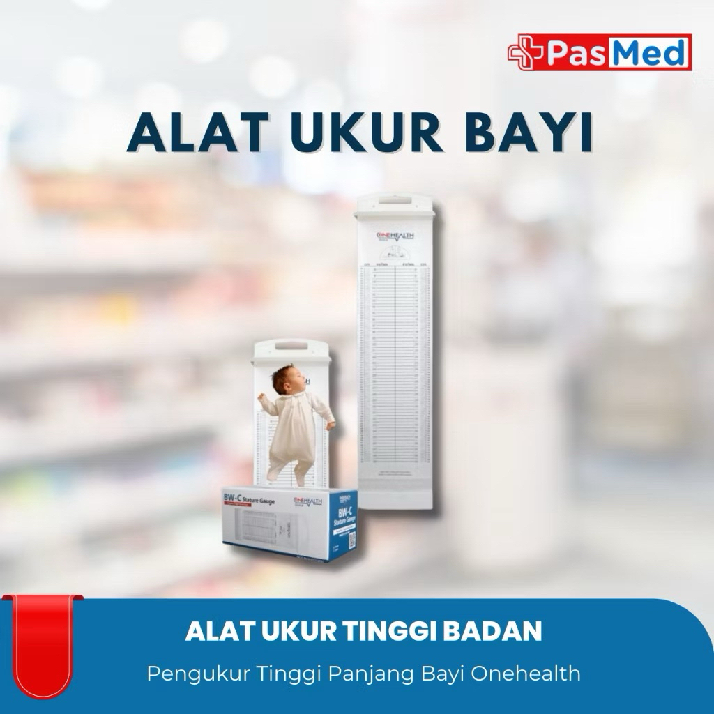 Infantometer Ruler Baby Measuring Match / Alat Ukur Panjang Bayi - PASMED