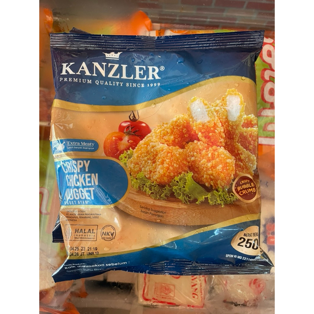 

Kanzler Crispy Nugget 250 gr