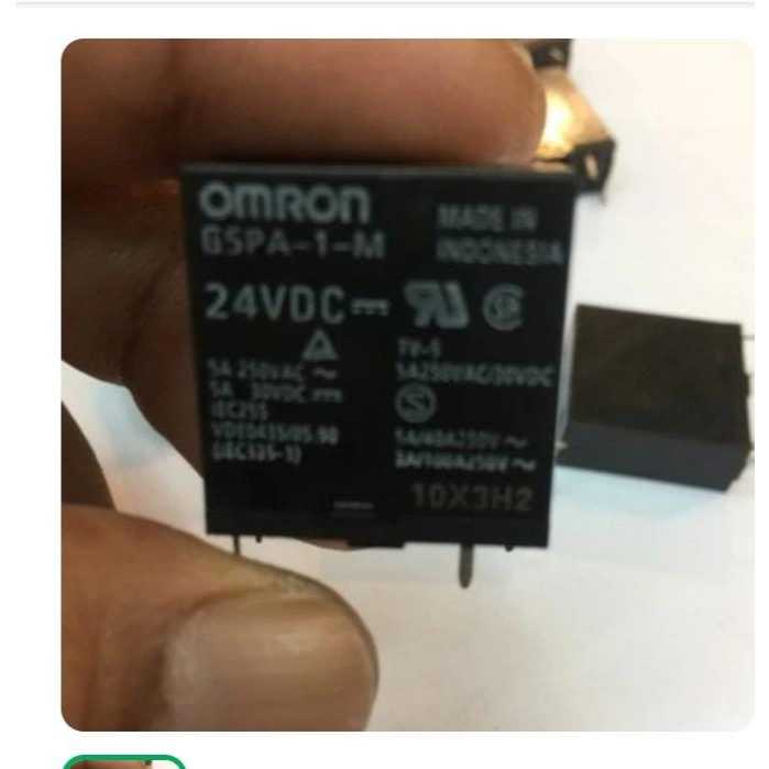 RF5815 relay omron g5pa-1-m-24vdc 4 kaki 24v persamaan k2ak024t by PCM LTC GLODOK