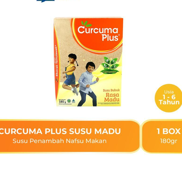 

Curcuma Plus Susu Bubuk Ekstrak Temulawak Madu 180gr 140314