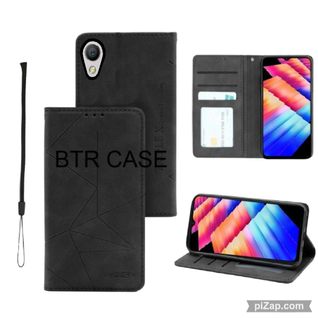 CASE DOMPET HP OPPO A37 CASING DOMPET KULIT FLIP COVER LEATHER SARUNG HP MOTIF