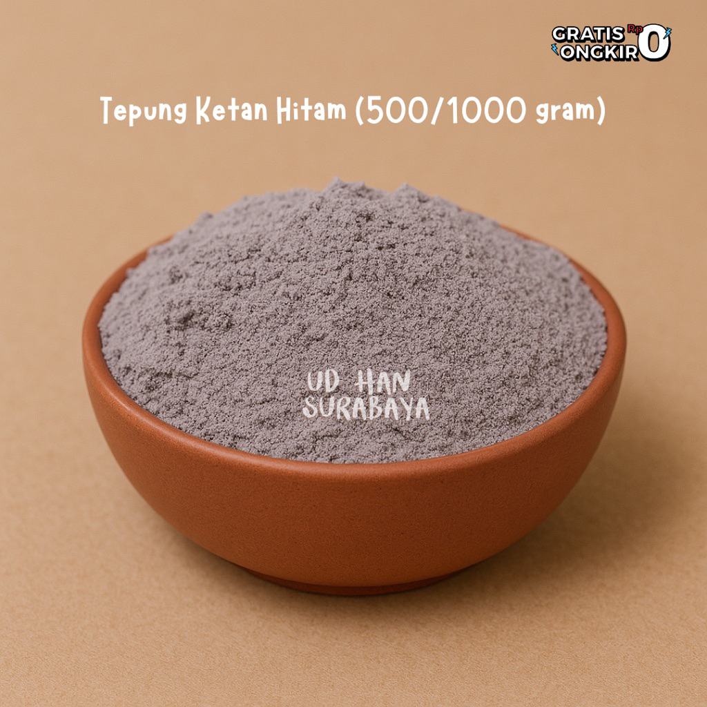 

Tepung Beras Ketan Hitam 500/1000gr