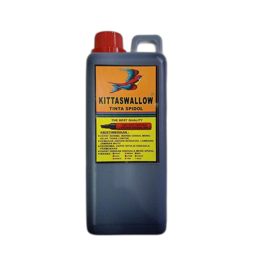 

Tinta Spidol Permanen Kitta Swallow 1 Liter Original - Warna Cerah Cocok Untuk Di Karung