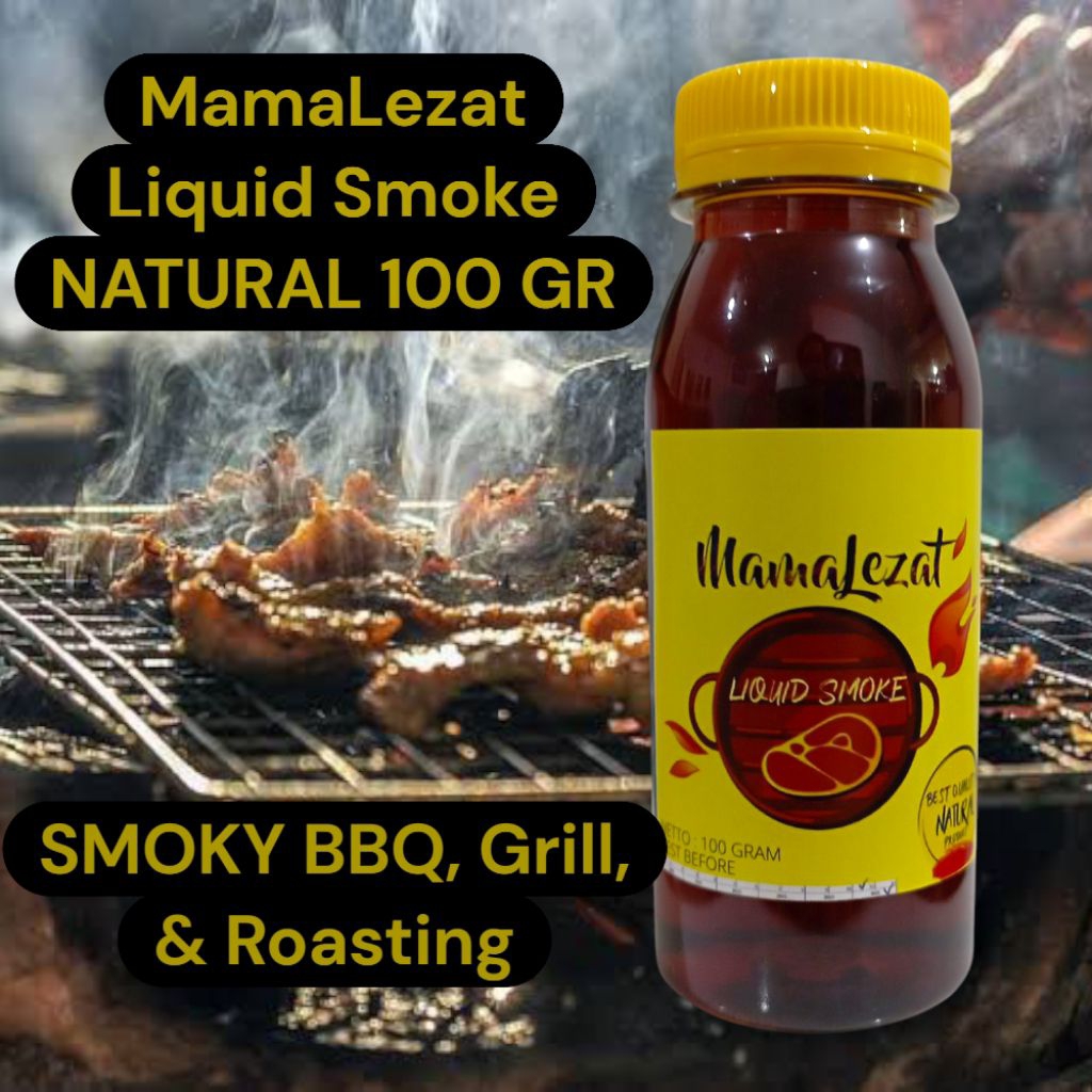 

GFD Asap Cair MamaLezat Smoke Flavor Sei Matang Terbakar Liquid Smoke Flavour Perasa Asap untuk