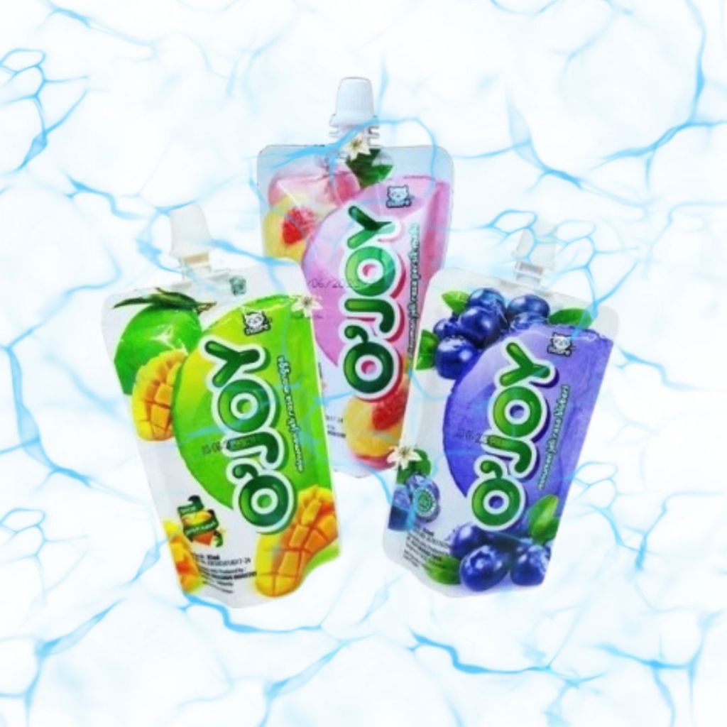 

OJOY 10PCS MINUMAN JELLY OJOY ISI 10 PCS Peach Blueberry Jeli Food Mangga Strawberry Puding