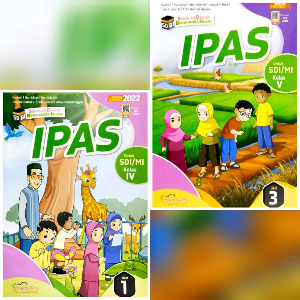Buku Paket IPAS Seri SDBI SD/MI Pustaka Mulia Kurikulum Merdeka