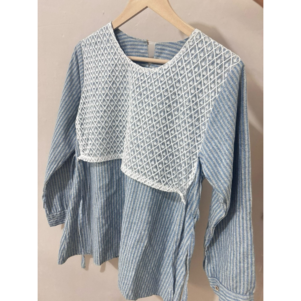 PRELOVED BLOUSE MUSLIM TOP BAJU WANITA ATASAN BLOUSE WANITA BAJU ATASAN MUSLIM