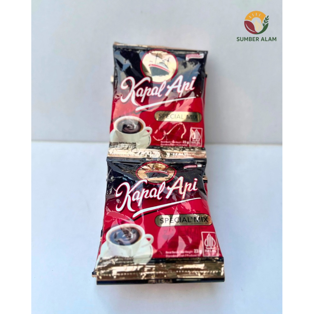 

Kopi Kapal Api Special Mix 10Sachet 23Gr Kopi Hitam dengan Gula