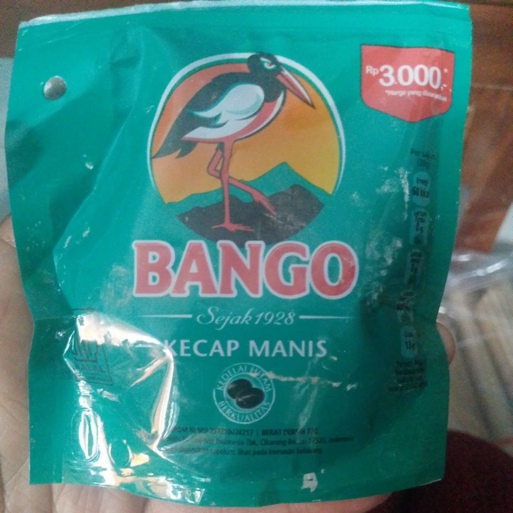 

kecap manis banget kemasan 77 gram