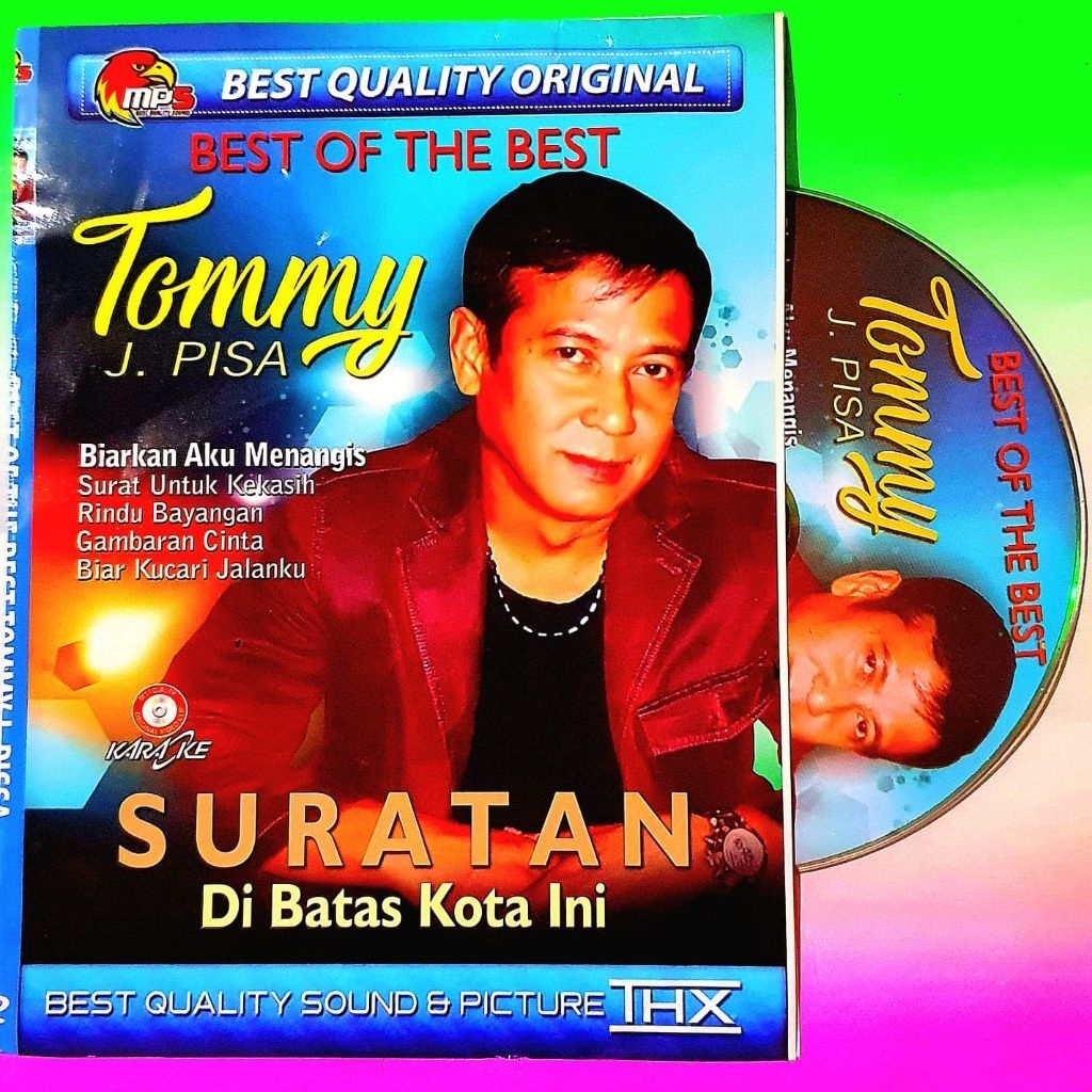KASET DVD MP5 LAGU KARAOKE TOMMY J PISA-KASET DVD LAGU TOMMY J PISA-LAGU TOMI J PISA-KASET VCD KARAO
