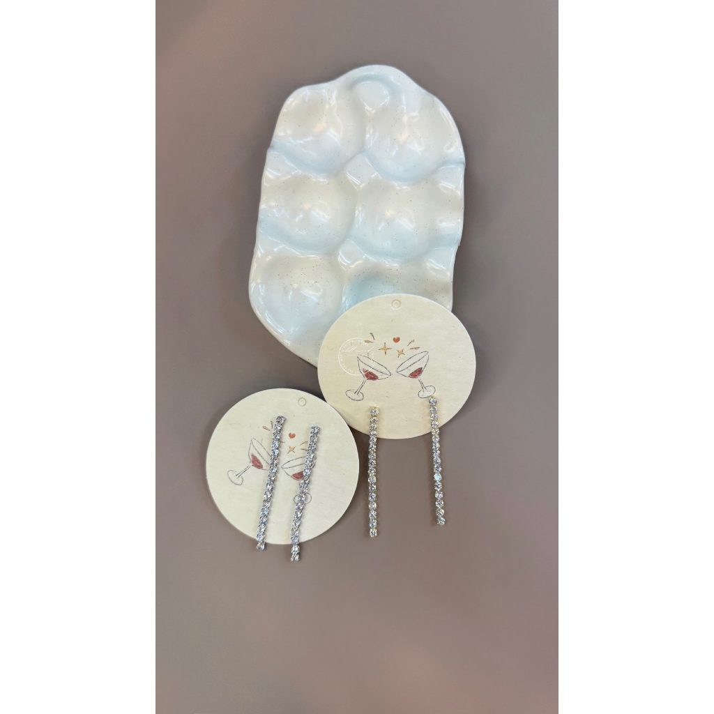 Seji Earrings Silver and Gold (Chill mood)