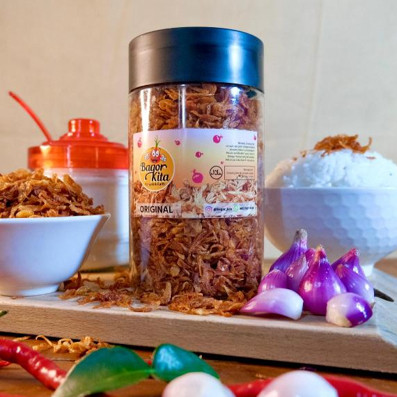 

Bawang Goreng Kita 185 Gr Kemasan Toples Premium Asli Tanpa Tepung