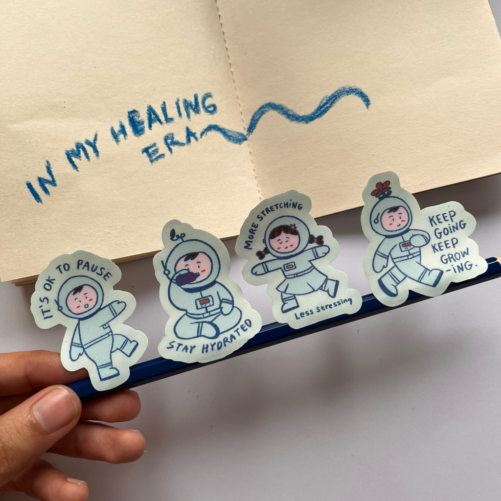 

In My Healing Era Sticker | ChasingDreams