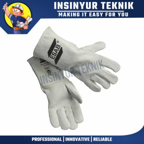 ESAB Sarung Tangan Las TIG Basic T1000 Welding Glove Putih 0700500460