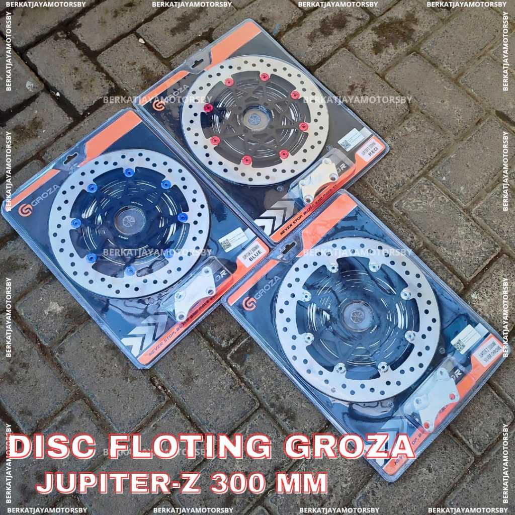 PIRINGAN CAKRAM DISC BRAKE FLOATING GROZA 300MM 300 MM T7 JUPITER Z VEGA R MX OLD FIZR FORCE 1 JUP M