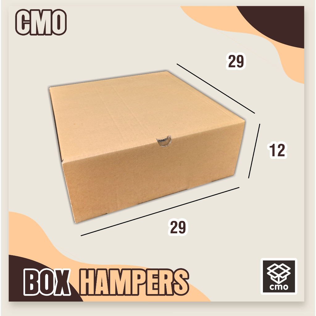 

Box Hampers/kosmetik 29x29x12 cm kardushampers/karduskosmetik/boxgift/boxsouvenir/boxhampers