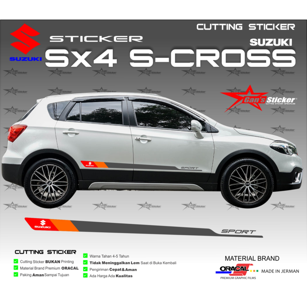 Sticker Suzuki SX4 S-Cross
