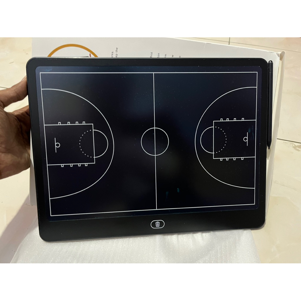 Papan strategi basket. coaching board basket 16” LCD coaching board