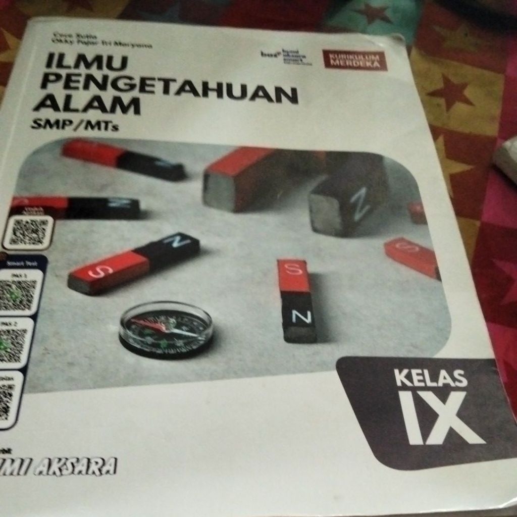 Buku IPA 3 SMP kurikulum merdeka bumi aksara