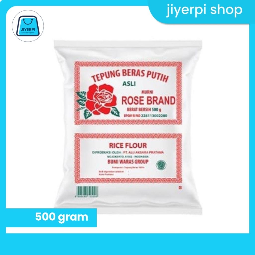 

Rose Brand - Tepung Beras Putih (500 gram)