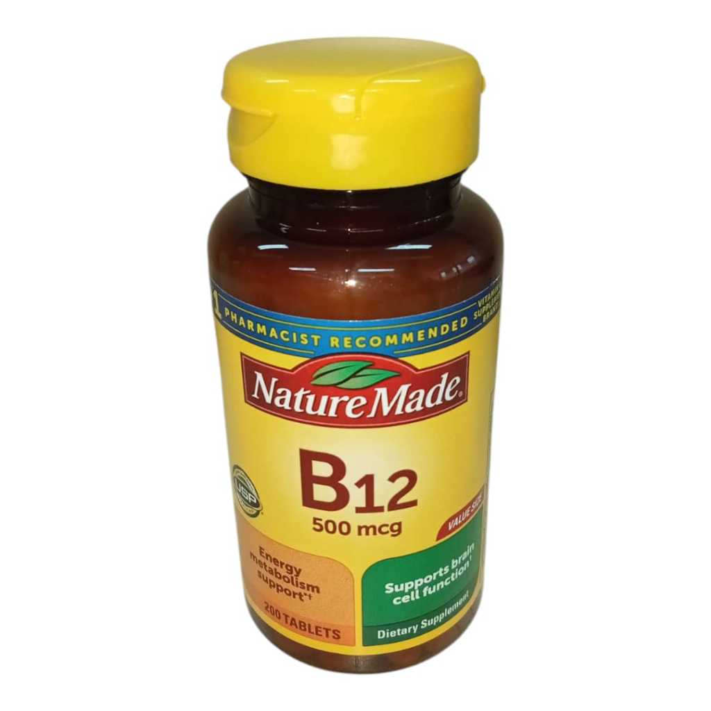 Nature Made B12 500mcg 200Tablets