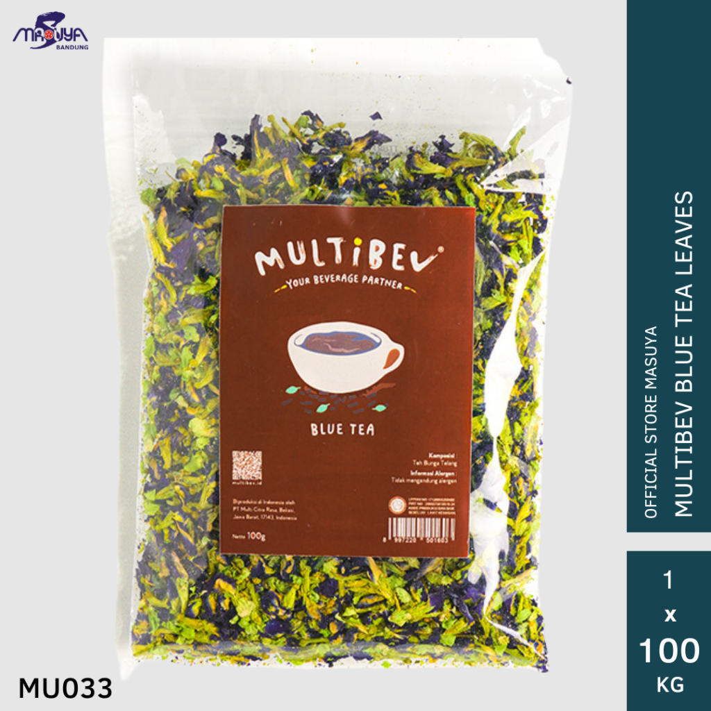 

Multibev Blue Tea Leaves 100 gr