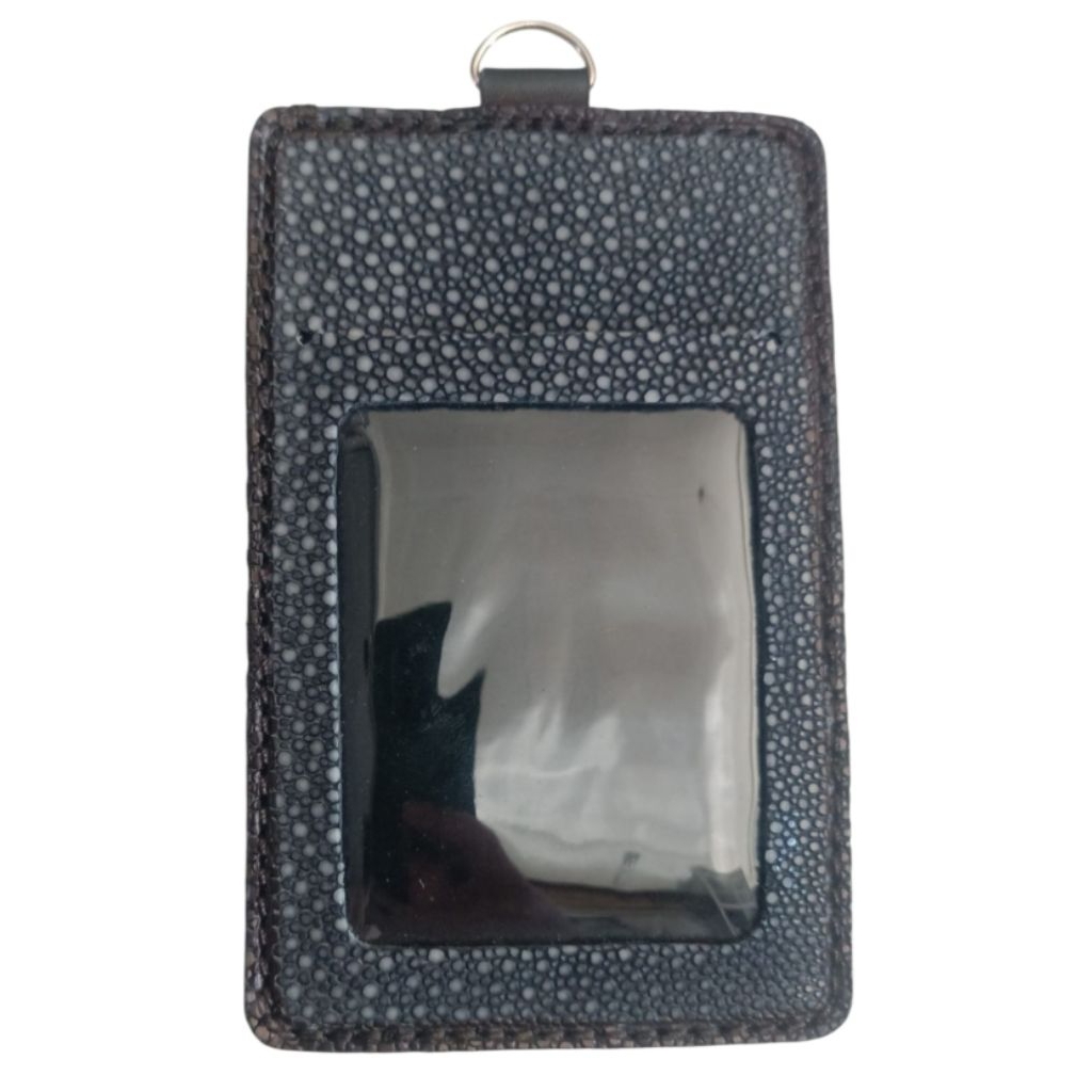 

ID Card Holder Asli Kulit Ikan Pari dan Kulit Sapi Handmade