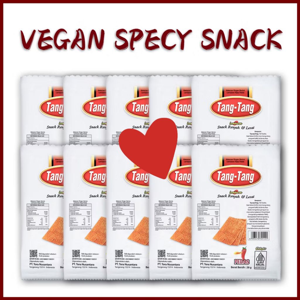 

[GROSIR] 10 pcs snack viral snack pedas siap makan
