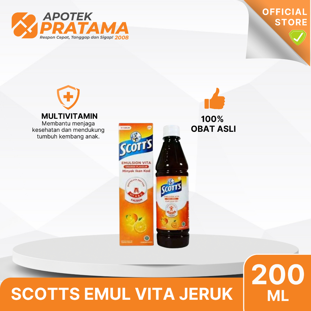 SCOTTS EMULSION VITA 200ML