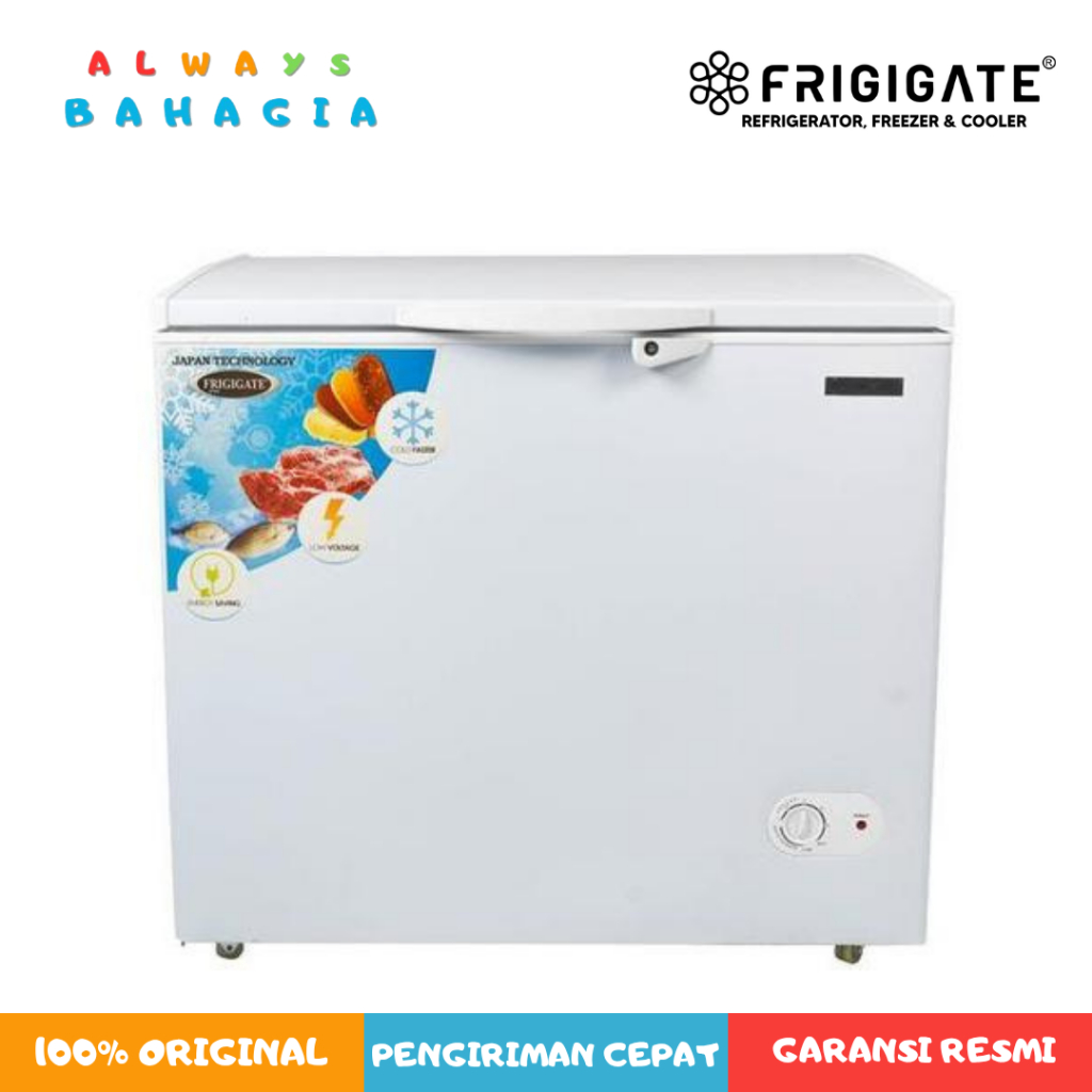 FRIGIGATE F-300LV Chest Freezer Kapasitas 300 Liter