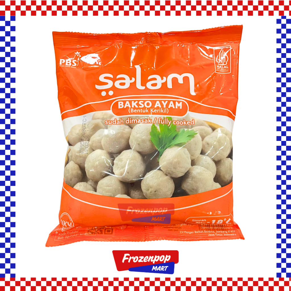 

Salam Bakso Ayam Kerikil 500gr Sudah Dimasak [INSTANT MALANG]