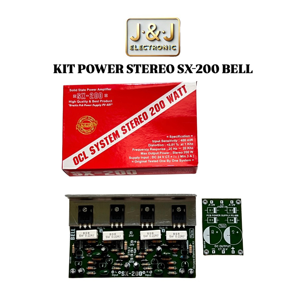 Kit Power Stereo SX-200 Bell