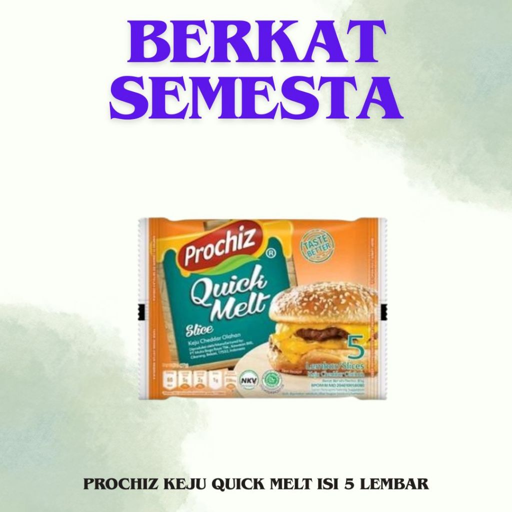 PROCHIZ KEJU QUICK MELT ISI 5 LEMBAR