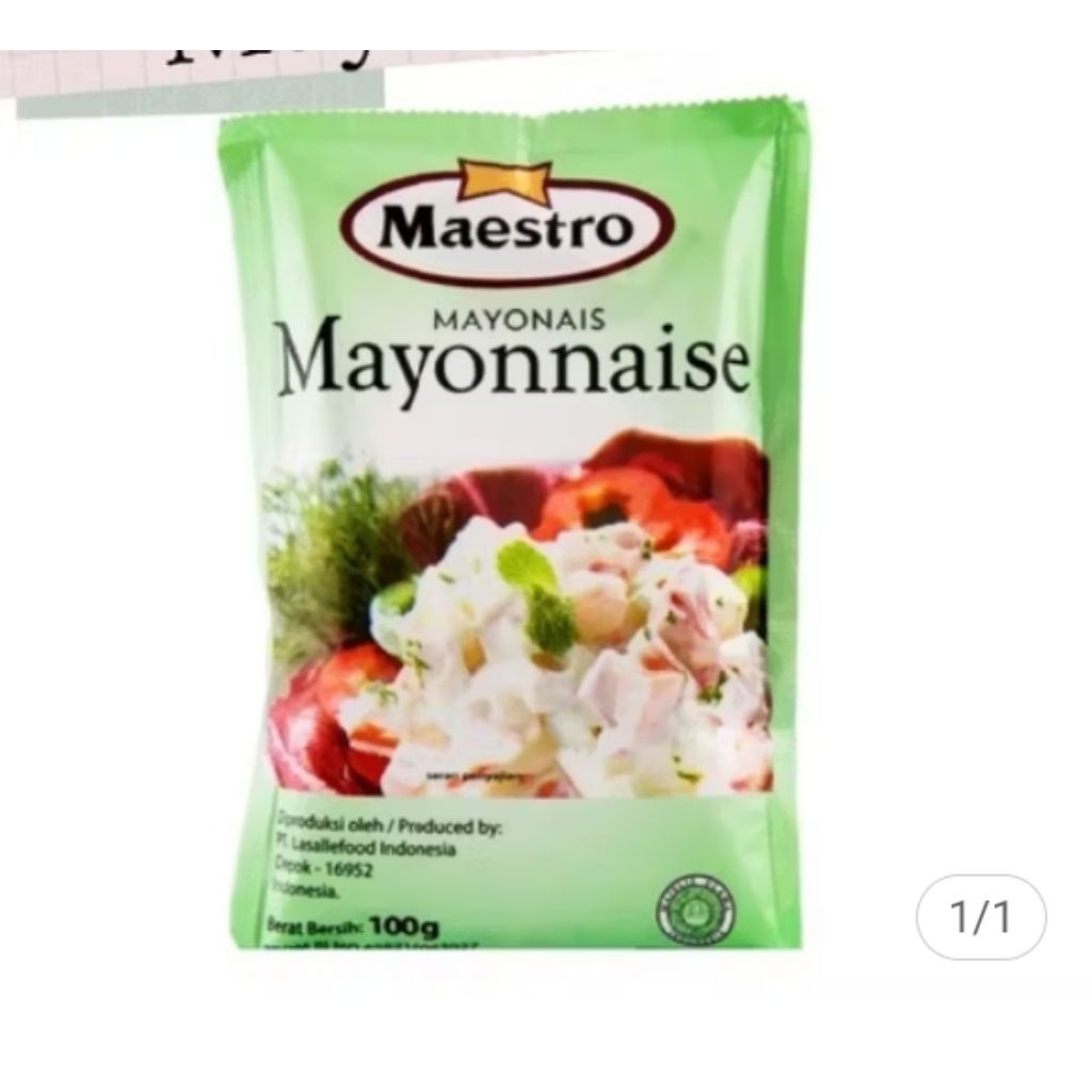 

mayones maestro 100g