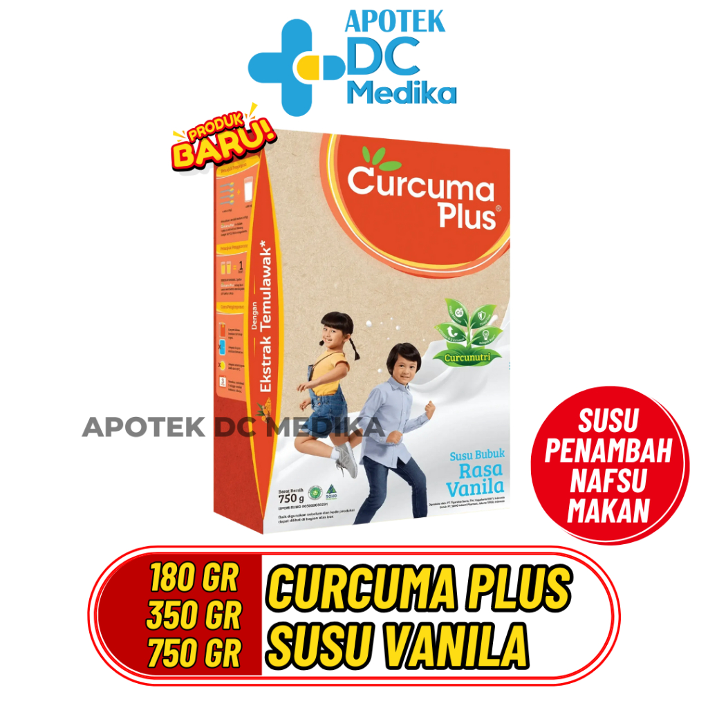 

Curcuma Plus / Susu Penambah Berat Badan Anak Vanila