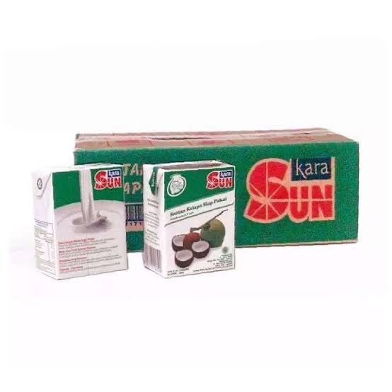 

Santan SUN KARA Kotak 200 ml / DUS ( 12 kotak )