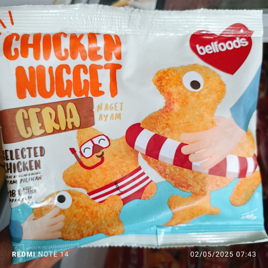 

naget ceria belfoods 170gr