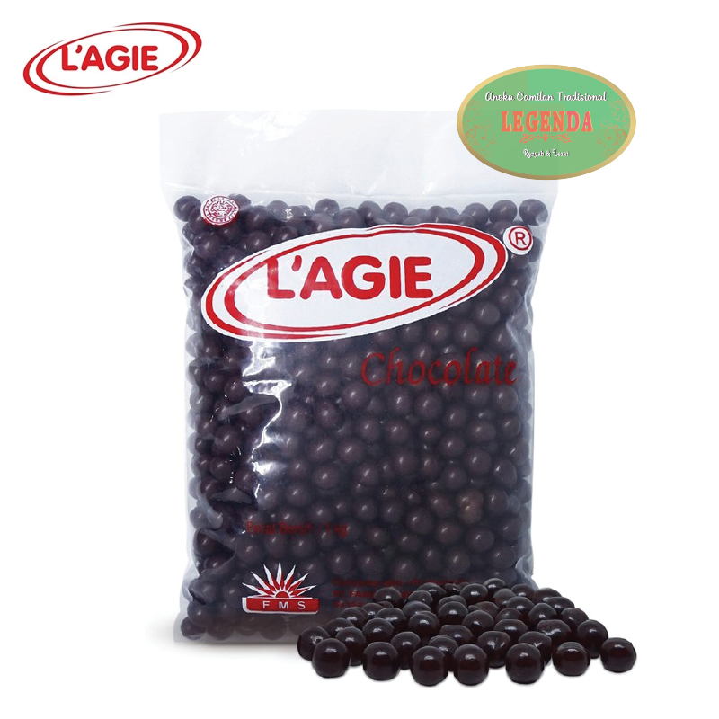 

GROSIR Coklat LAGIE Febby Choco Ball 1000 Gr Gram / 1 KG Kilogram Bola Cokelat Kacang L'AGIE Peanut Chocolate Ball Manis Renyah Cemilan Tradisional Oleh Oleh Khas Pekalongan Murah Berkualitas Premium | BAG