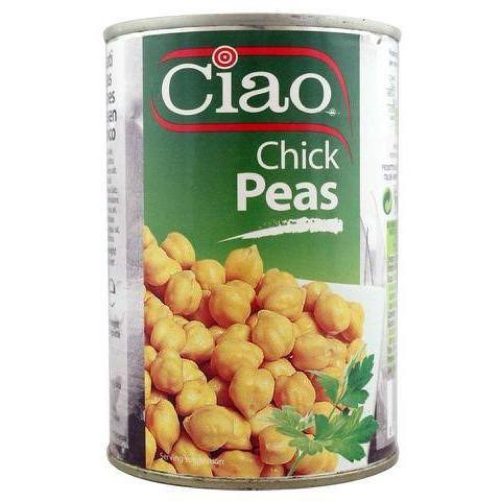 

Ciao Chick Peas / Kacang Arab Kaleng Ciao 400 Gram