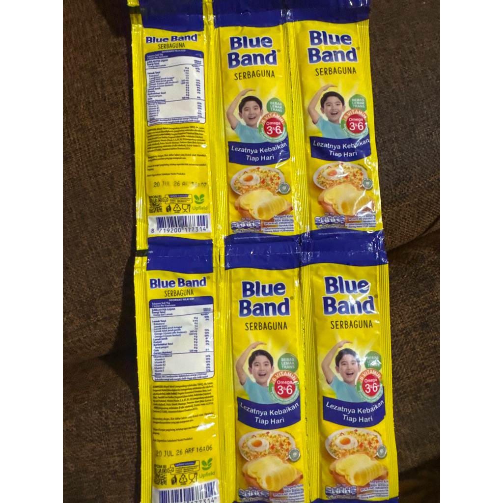 

Blue Band Serbaguna 20g x 6 sachet