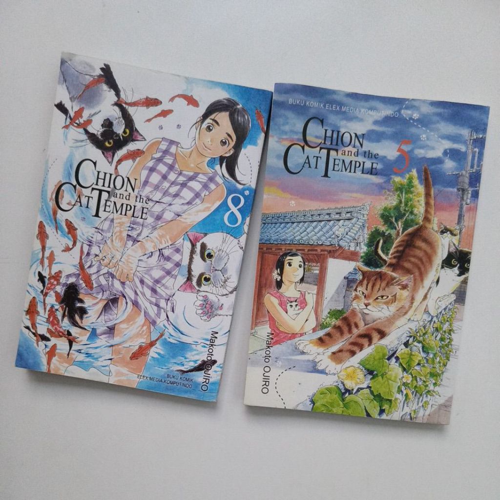 komik chion and the cat temple
