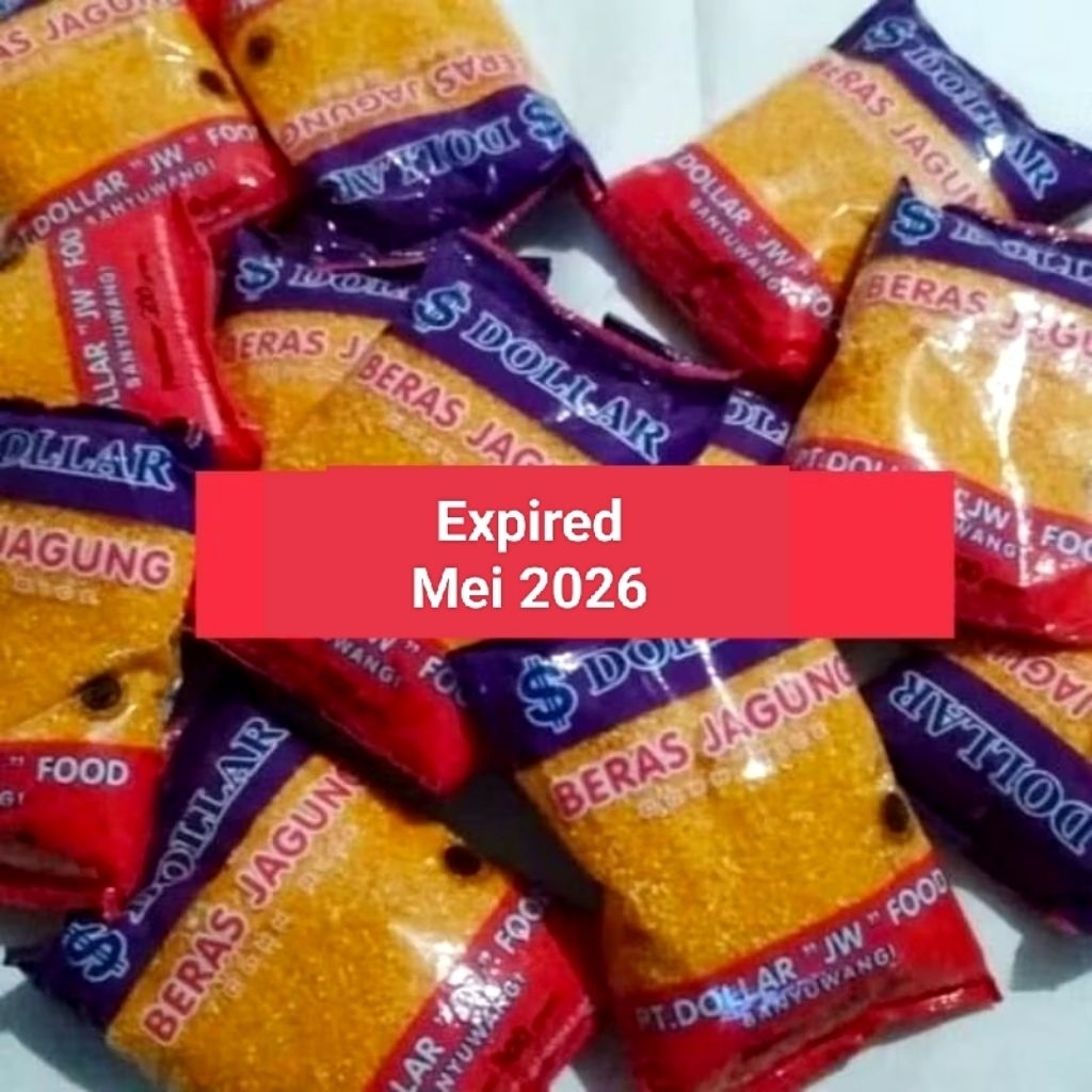 

Paket 1 KILO Beras Jagung DOLLAR Ready Gojek!!!!