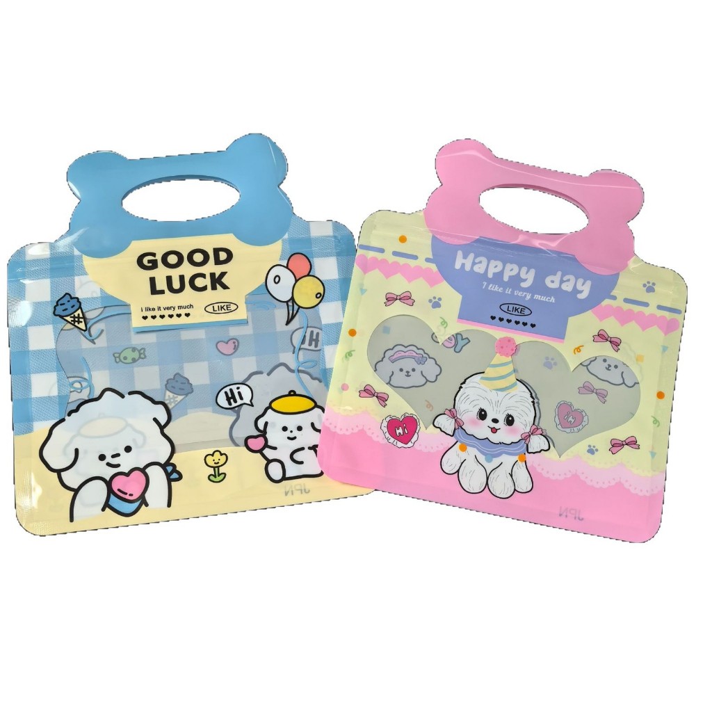 

HYPE N FANCY ZIPPER BENTUK TAS JINJING ANJING HAPPY GOOD LUCK MN-1885 LUCU IMUT KADO UNIK SOUVERNIR NIKAHAN HAMPERS