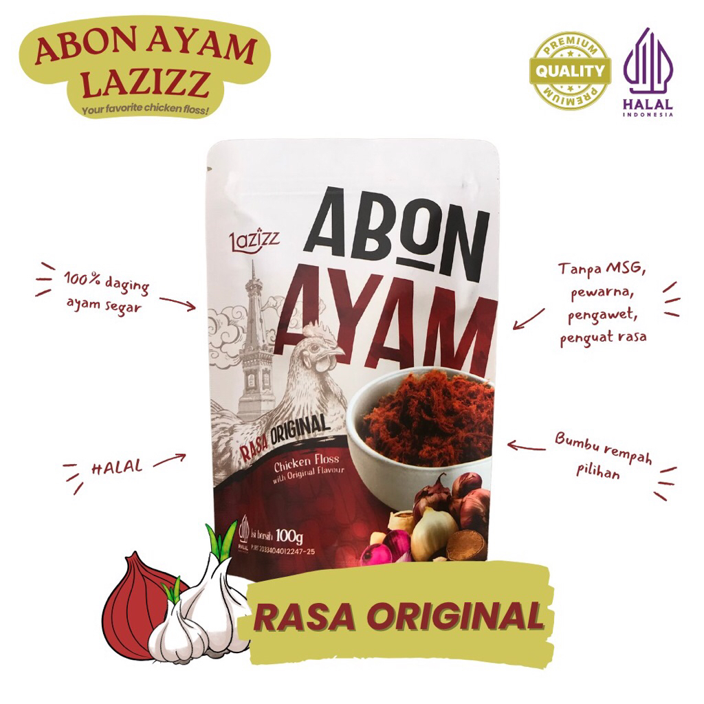 

Abon Ayam Premium - Abon Ayam Lazizz ORIGINAL